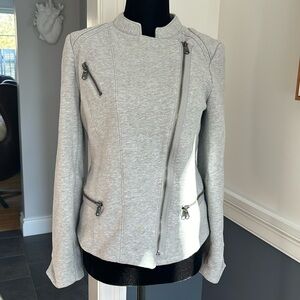 Gap Grey Women’s Moto Jacket size small